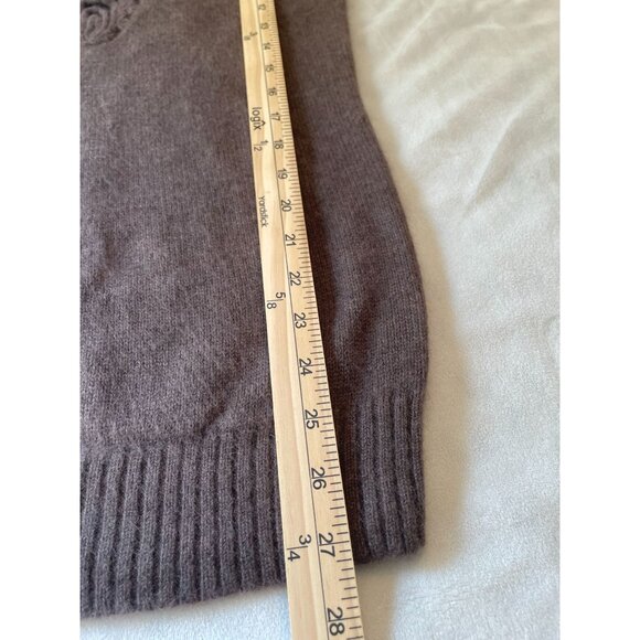 Rare Mint Women Wool Cashmere Knit Sweater Top Details & Ribbed Hem Y2K - Picture 4 of 13